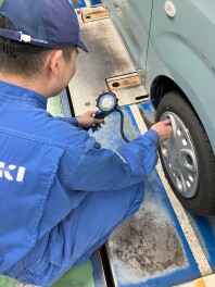 タイヤの空気圧についての豆知識！